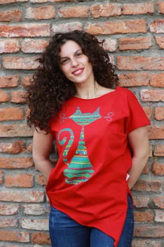Tricou Missy rosu