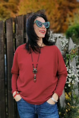 Bluza Nadia grena