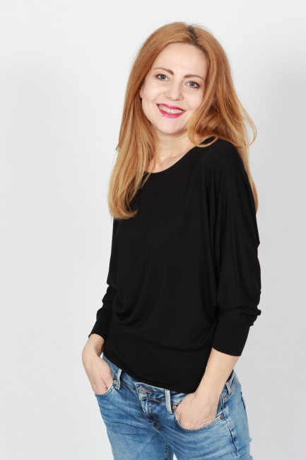 Joa Shop - cumpara online: bluza fluture din vascoza