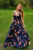 Rochie Sara bleumarin