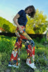 Pantaloni Cristina fond denim