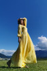 Rochie Esmeralda galbena