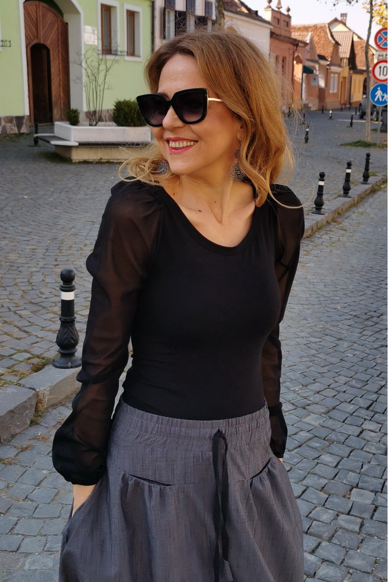 Joa Shop - cumpara online: bluza eleganta neagra