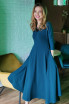 Rochie Electra verde petrol