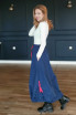Fusta Merve bleumarin