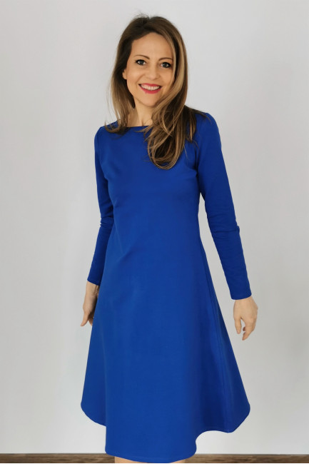 Rochie Evie albastru electric