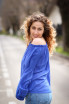 Bluza Yara albastra