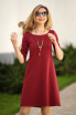 Rochie Mira grena