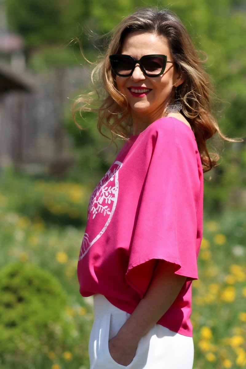 Joa Shop - cumpara online: bluza fluture din vascoza