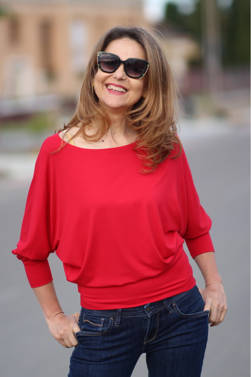 Joa Shop - cumpara online: bluza fluture din vascoza