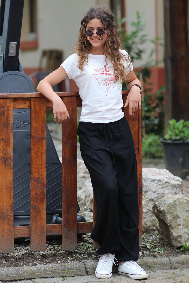Joa Shop - cumpara online: Pantaloni de vara largi