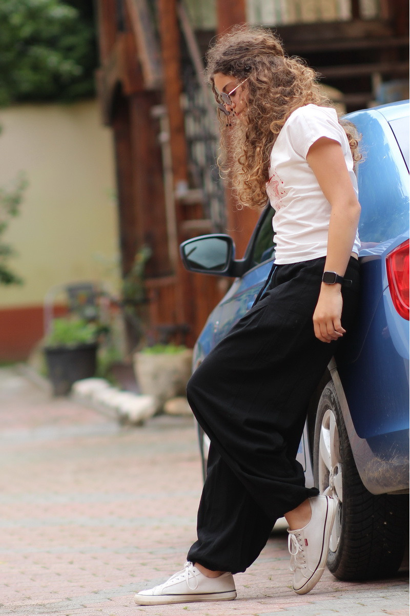 Joa Shop - cumpara online: Pantaloni de vara largi