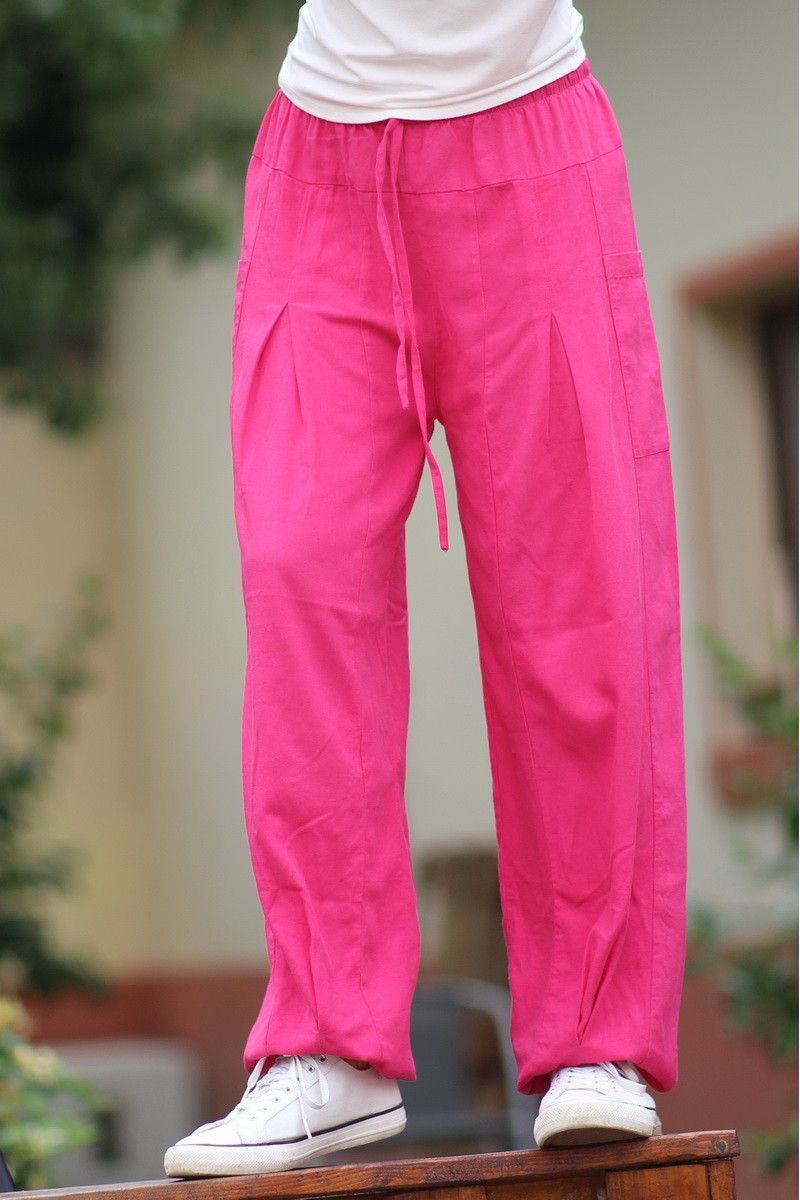 Joa Shop - cumpara online: Pantaloni de vara largi