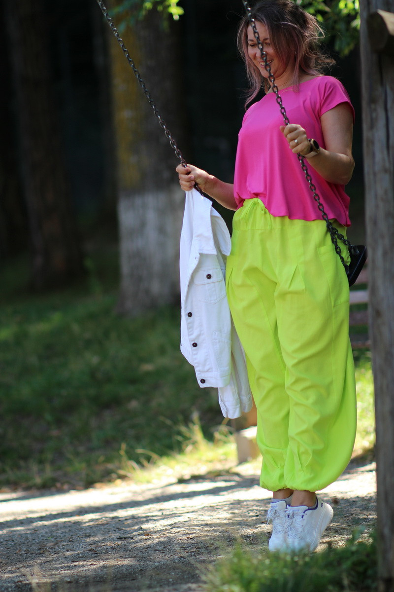 Joa Shop - cumpara online: Pantaloni de vara largi