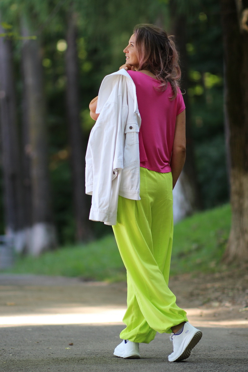 Joa Shop - cumpara online: Pantaloni de vara largi