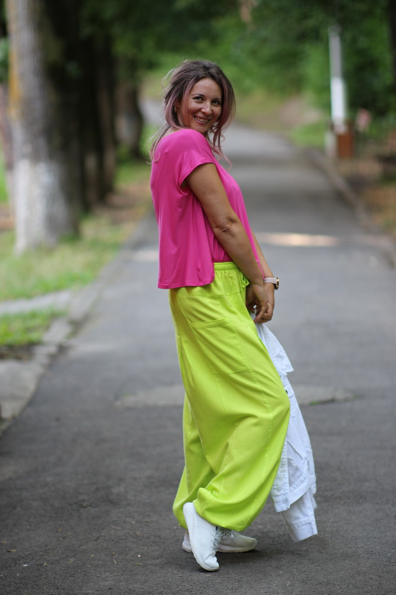 Joa Shop - cumpara online: Pantaloni de vara largi