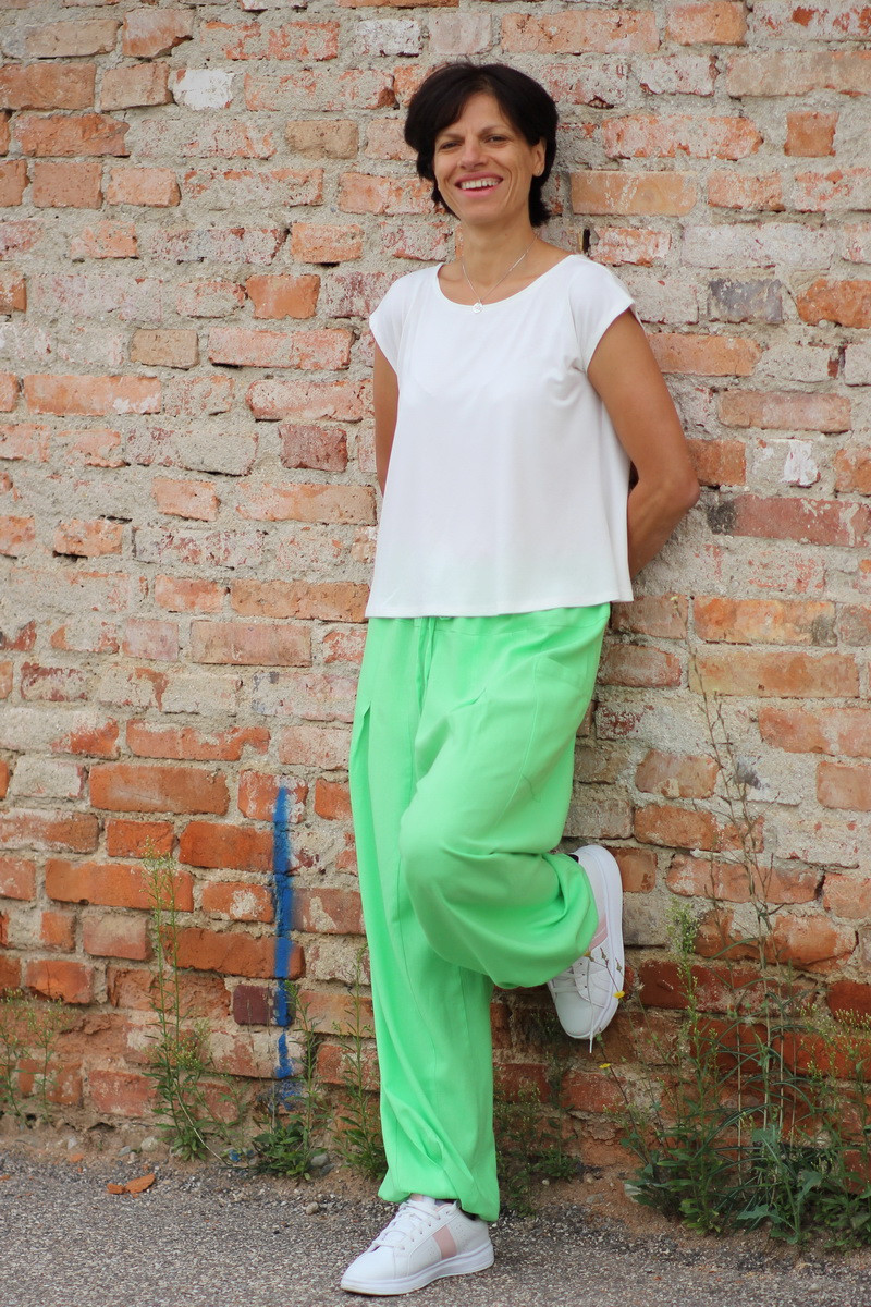 Joa Shop - cumpara online: Pantaloni de vara largi