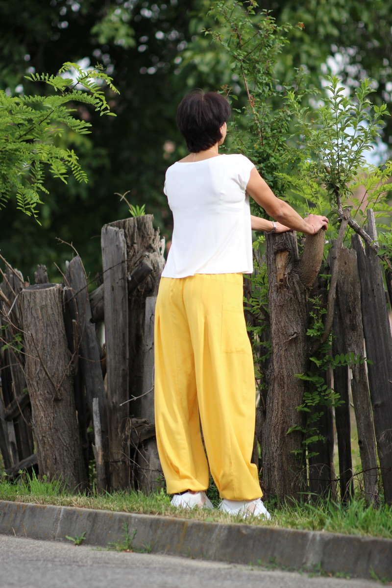 Joa Shop - cumpara online: Pantaloni de vara largi