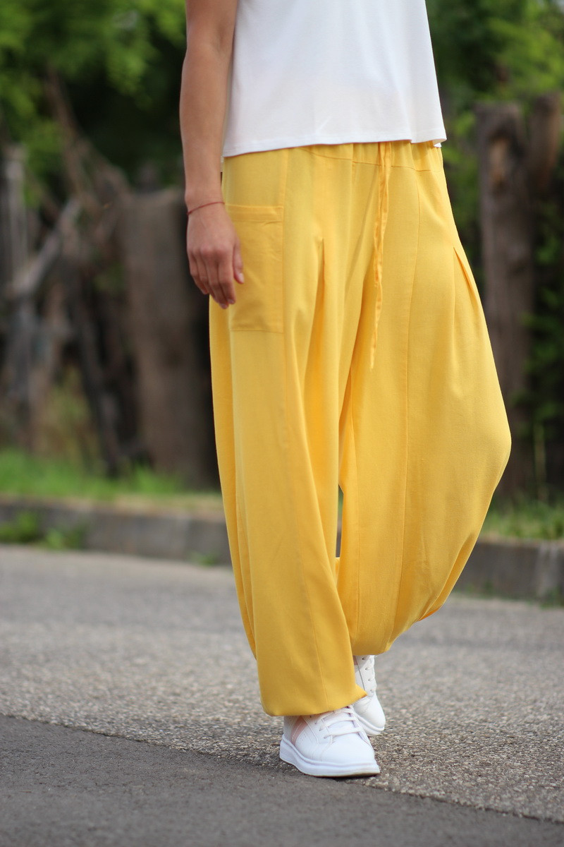 Joa Shop - cumpara online: Pantaloni de vara largi