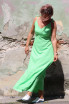 Rochie Larisa cu in, verde deschis