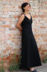 Rochie Larisa cu in, neagra