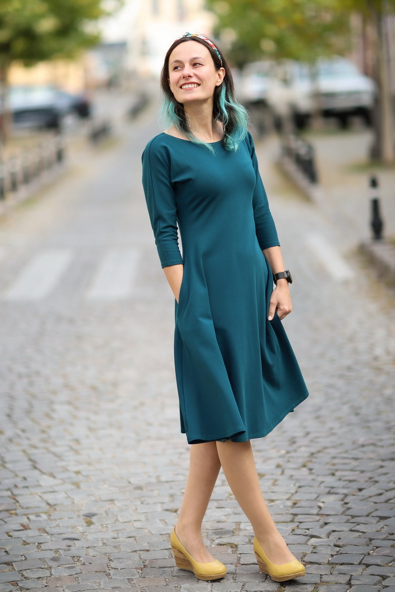 Rochii casual, rochii fabricate in Romania