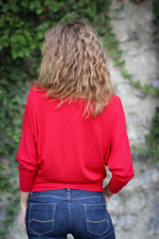 Joa Shop - cumpara online: bluza fluture din vascoza