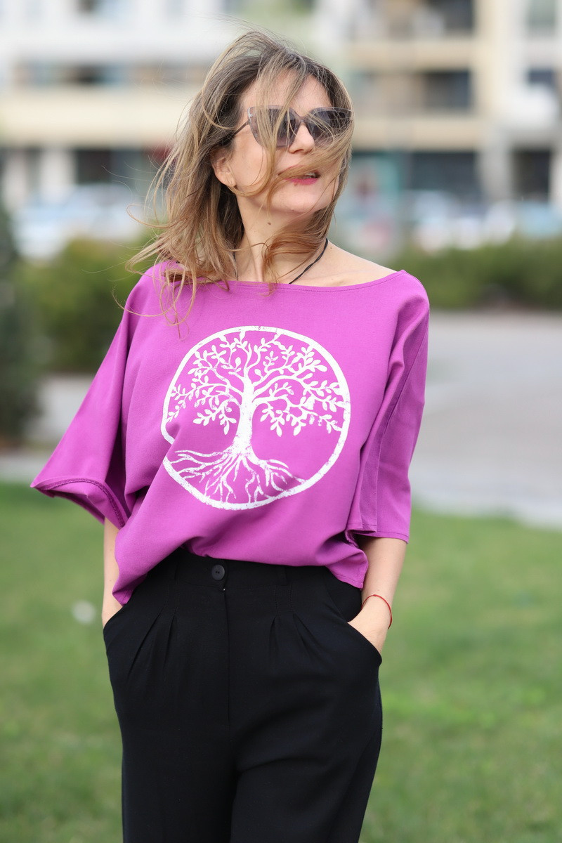 Joa Shop - cumpara online: bluza fluture