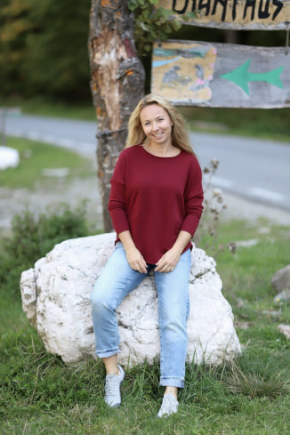 Tricou gros de dama - maneca lunga