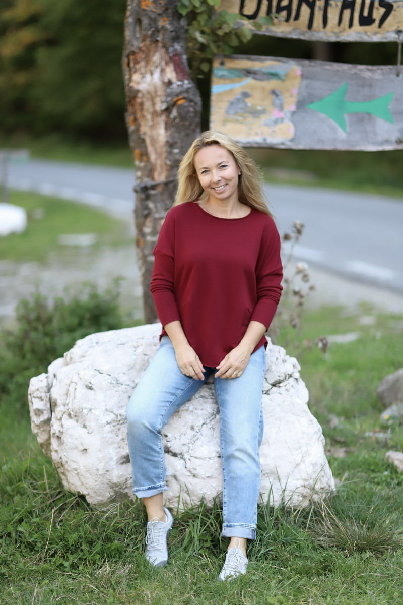 Tricou gros de dama - maneca lunga