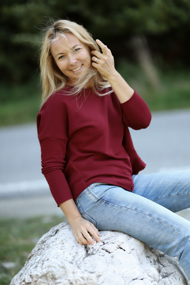 Tricou gros de dama - maneca lunga