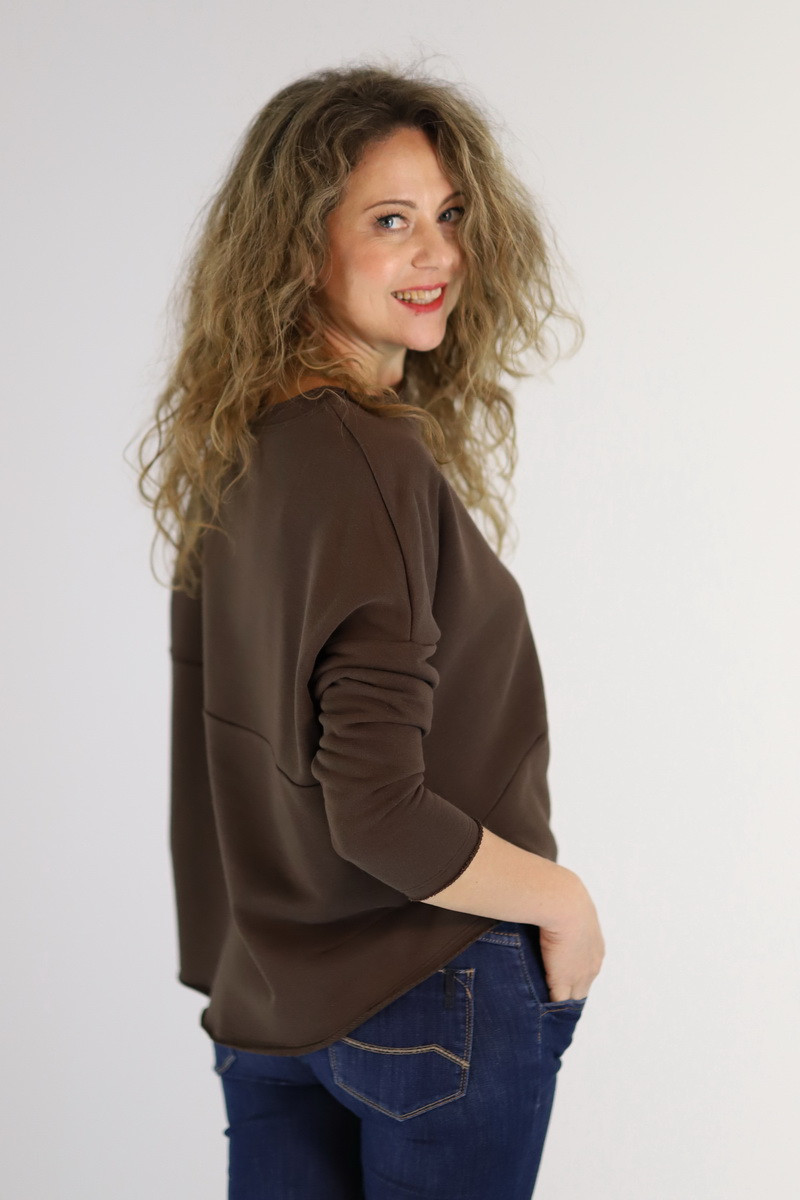 Tricou gros de dama - maneca lunga