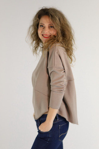 Tricou gros de dama - maneca lunga