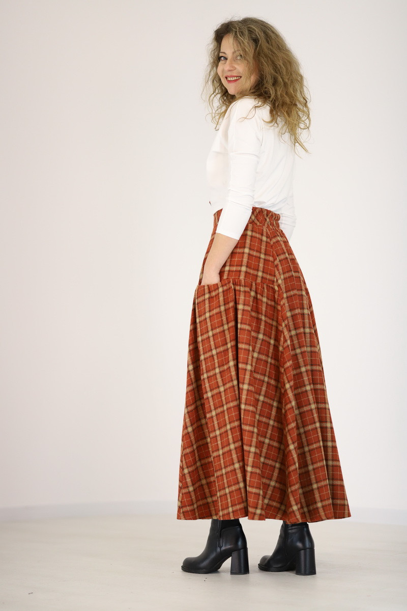 Joa Shop - cumpara online: Fusta casual de toamna, fusta de iarna