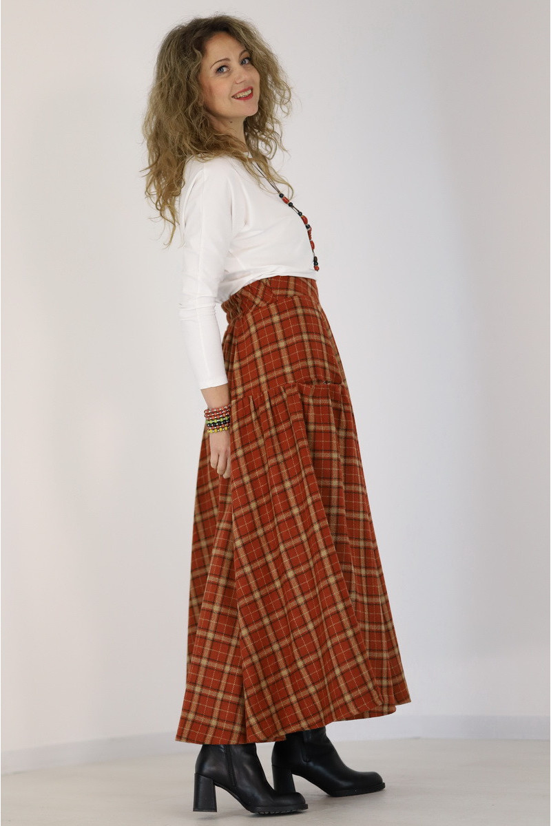 Joa Shop - cumpara online: Fusta casual de toamna, fusta de iarna