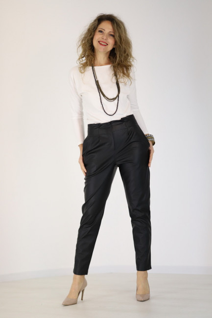 Pantaloni Kim negri