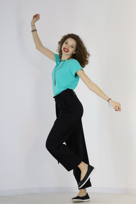 Pantaloni Renata negri
