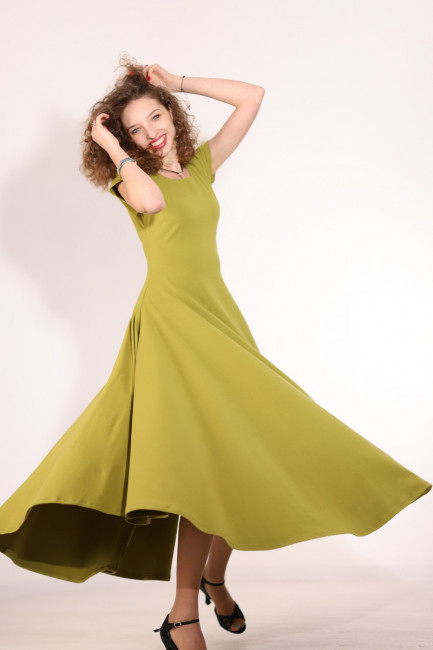 Rochie Orestia oliv