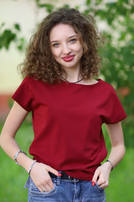 Bluza Milia grena