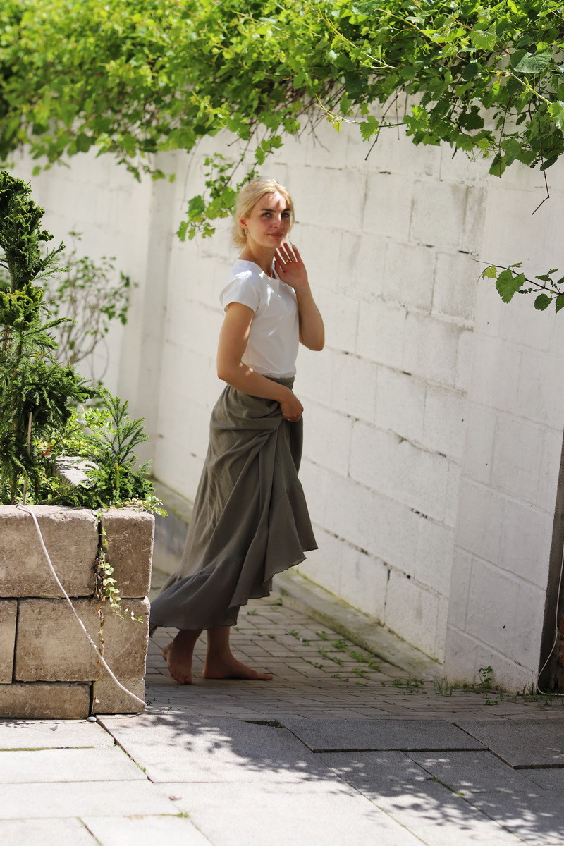 Fusta din panza topita