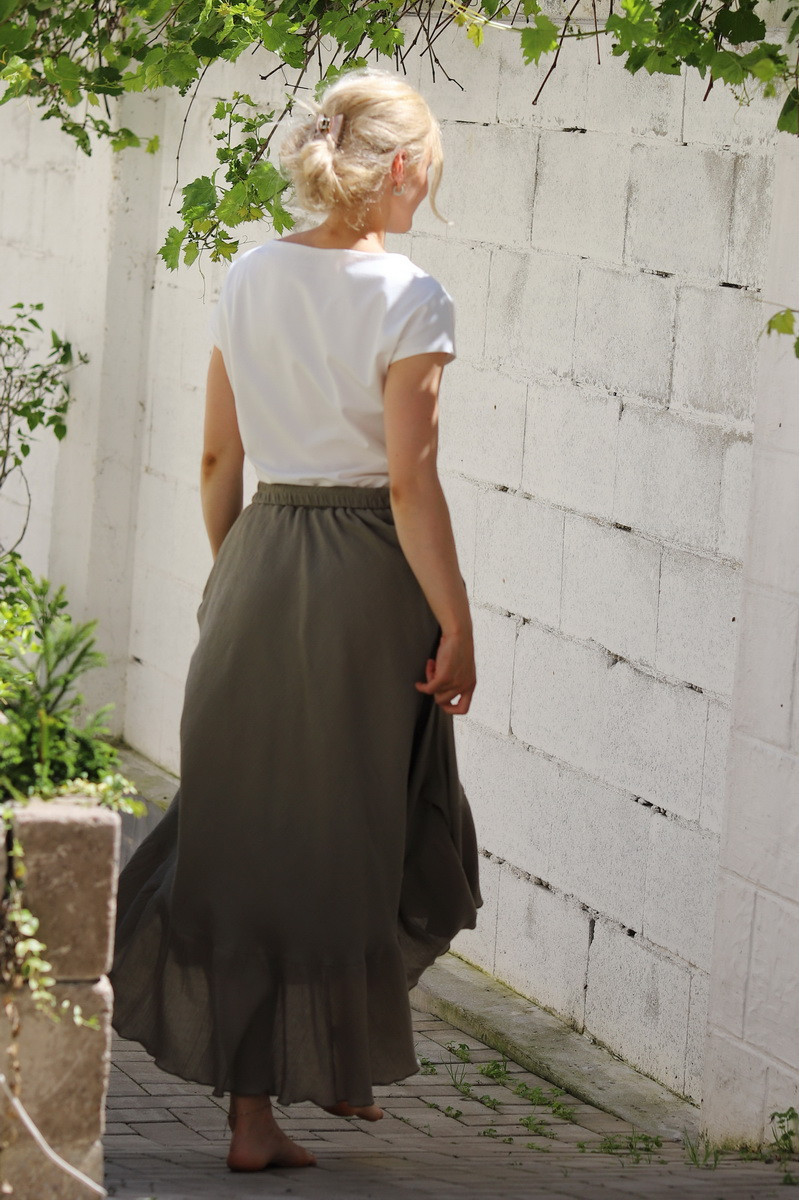 Fusta din panza topita