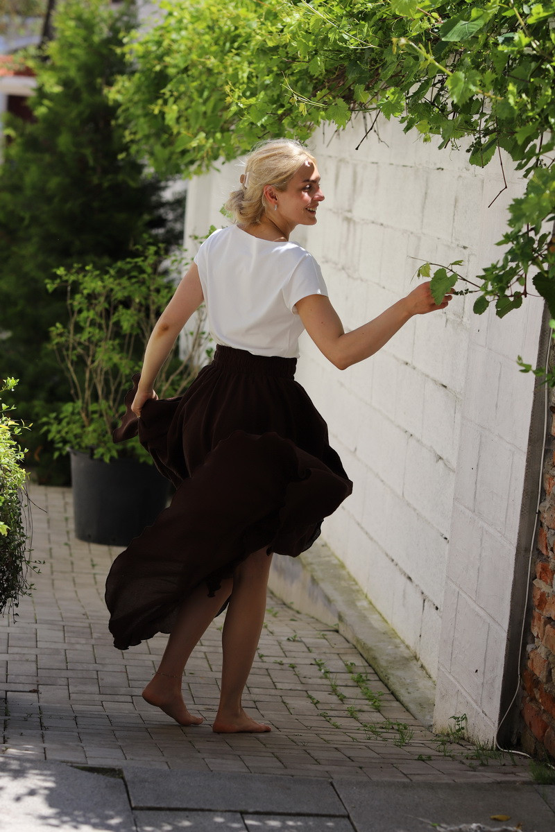 Fusta din panza topita