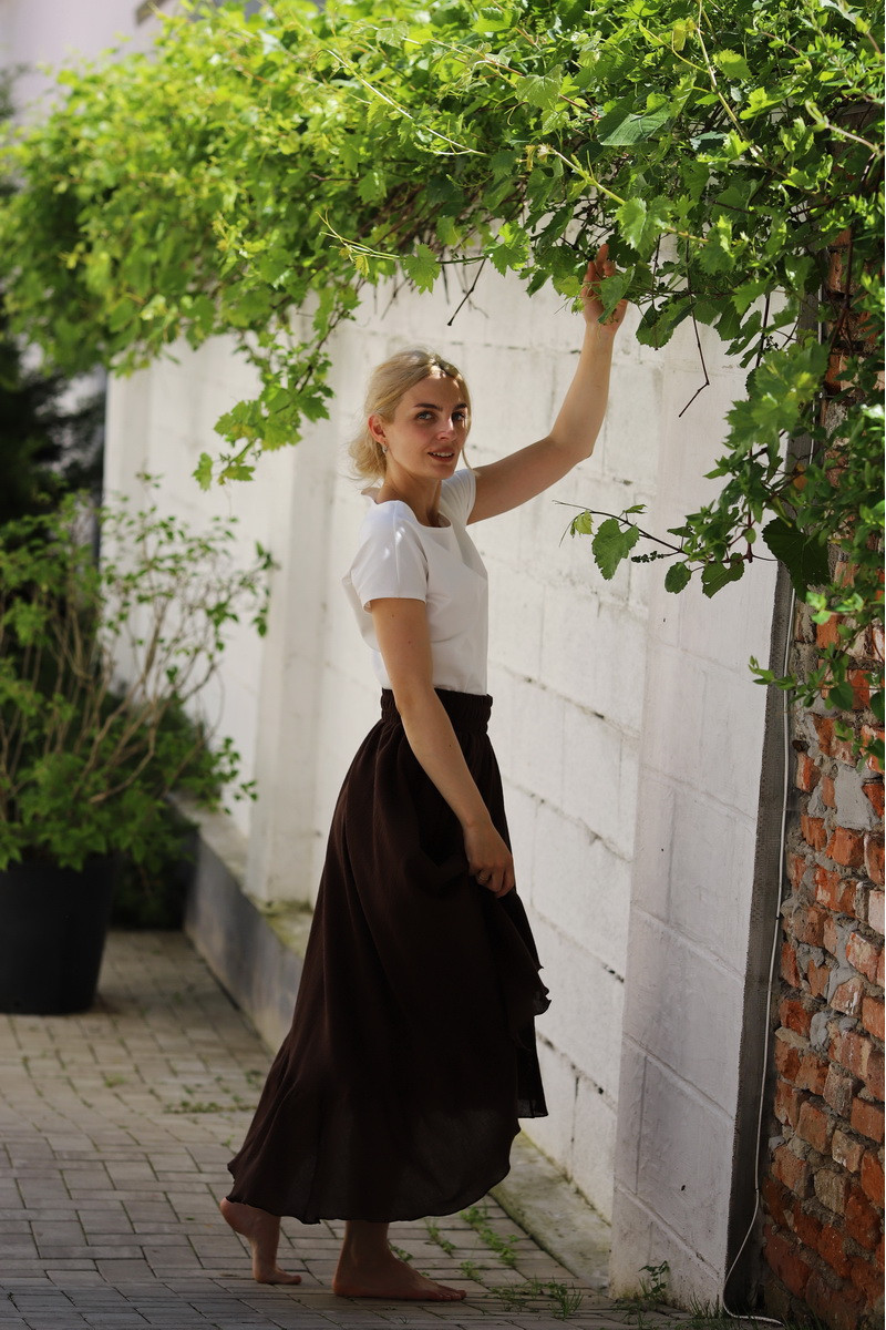 Fusta din panza topita