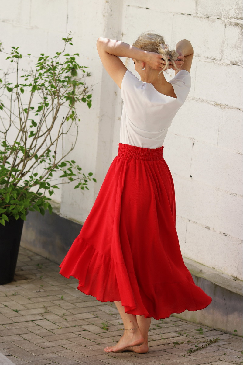 Fusta din panza topita