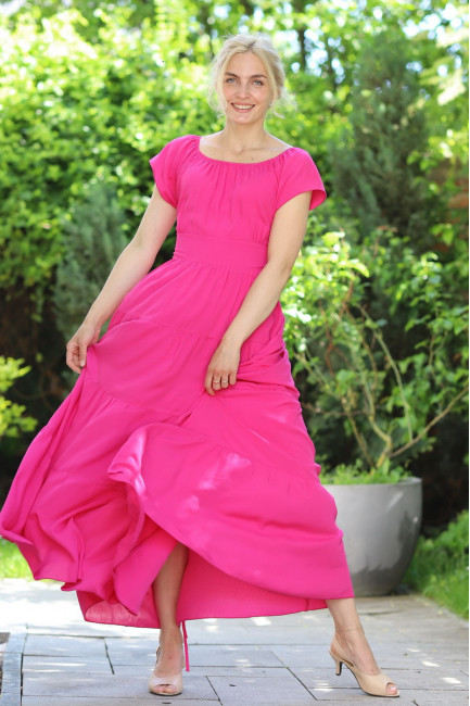Rochie Irene fucsia
