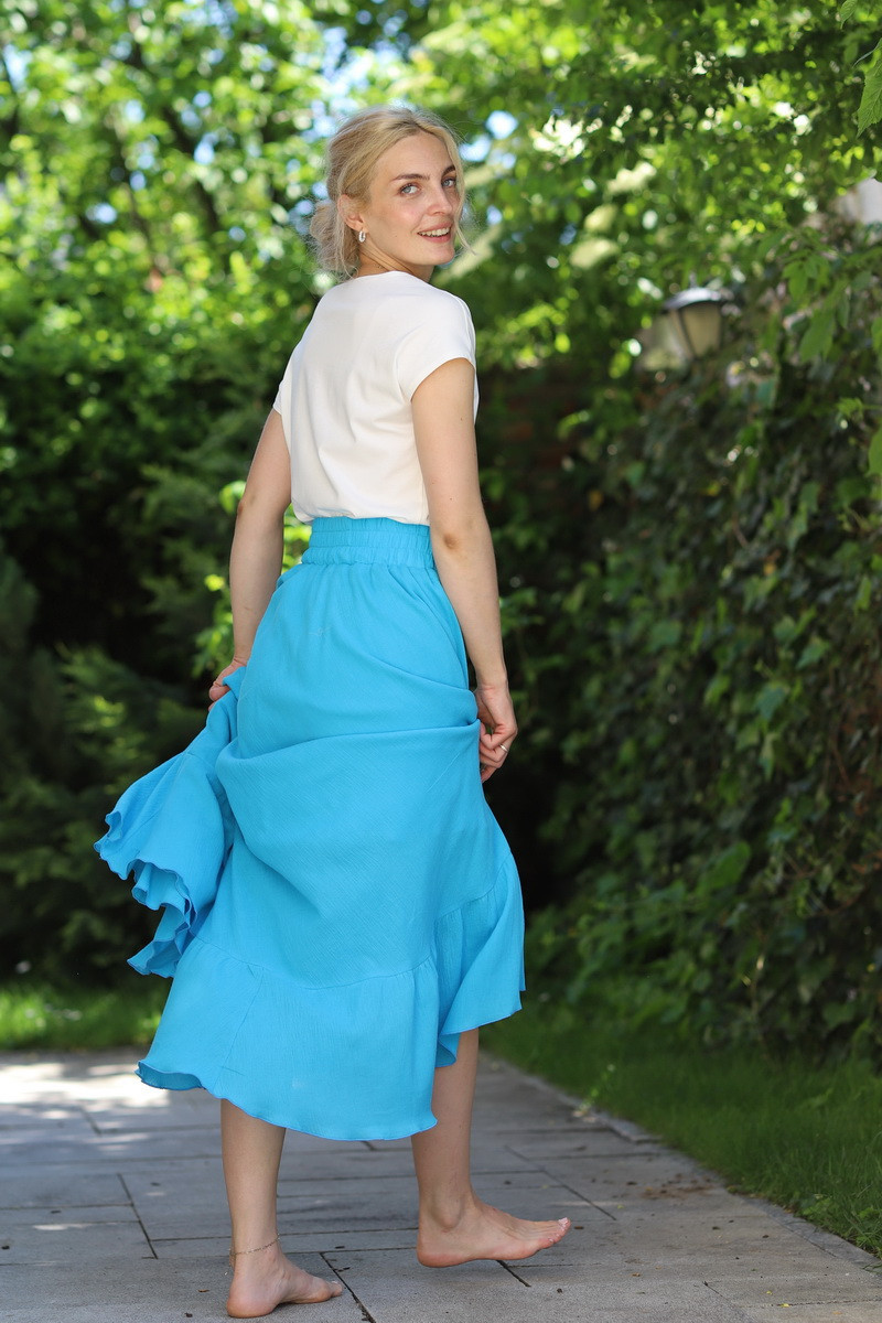 Fusta din panza topita