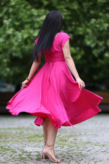 Rochie Sofia roz