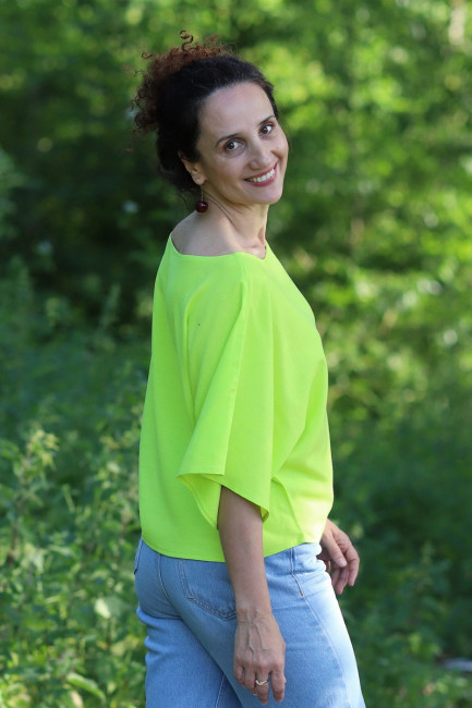 Bluza Aira verde neon
