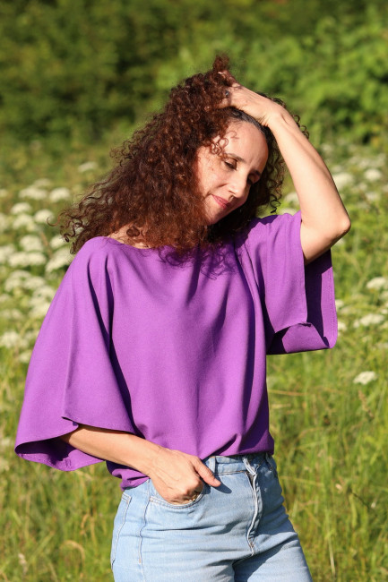 Bluza Aira lila