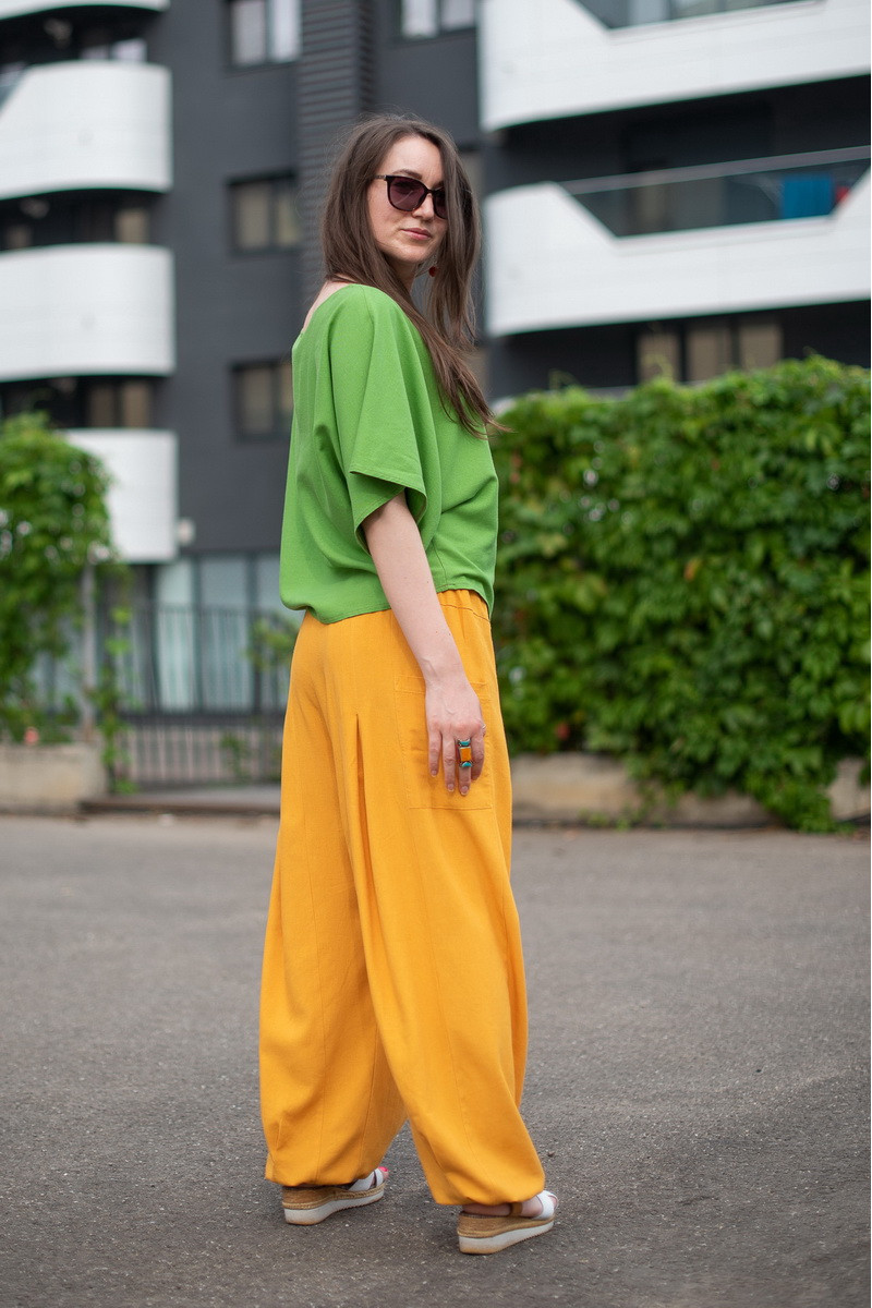 Joa Shop - cumpara online: Pantaloni de vara largi